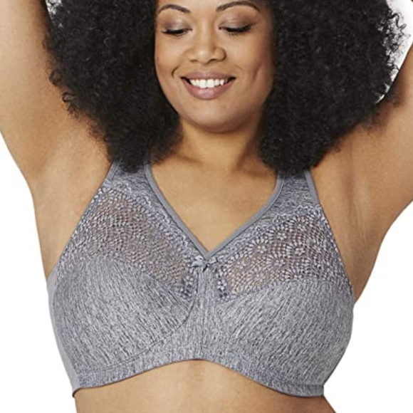48B NEW Glamorise 1064 Plus Size Full Figure Bra - Picture 1 of 4